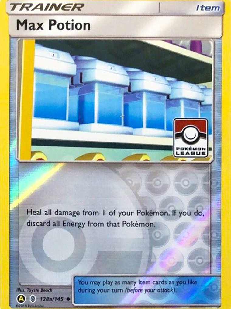 Max Potion - 128a/145 (Pokemon League) #128a 1