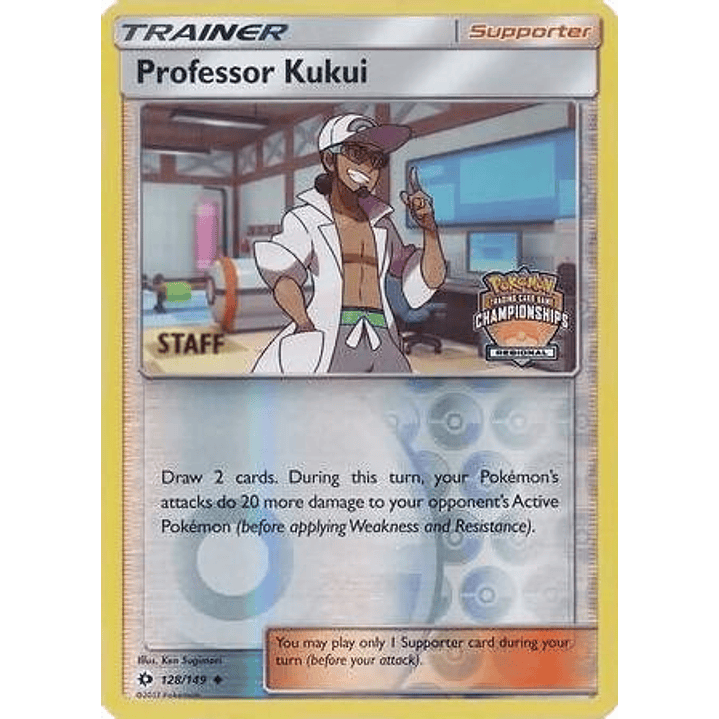 Professor Kukui - 128/149 (Regional Championships) [Staff] #128 1