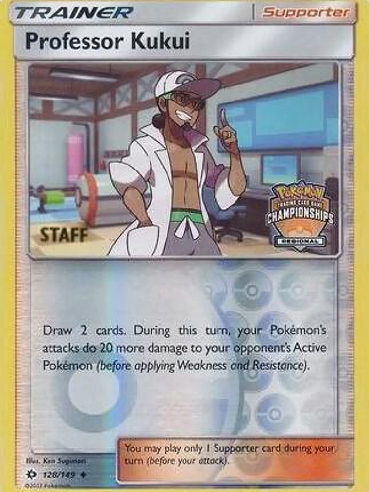 Professor Kukui - 128/149 (Regional Championships) [Staff] #128 1