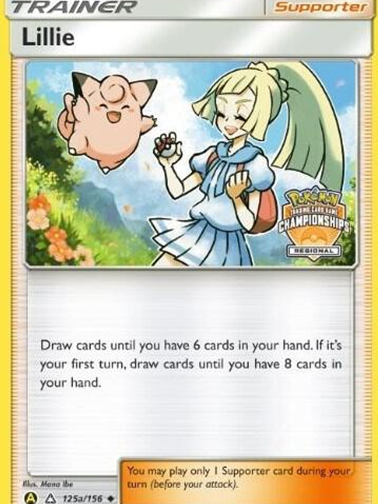 Lillie - 125a/156 (Regional Championships) #125a 1