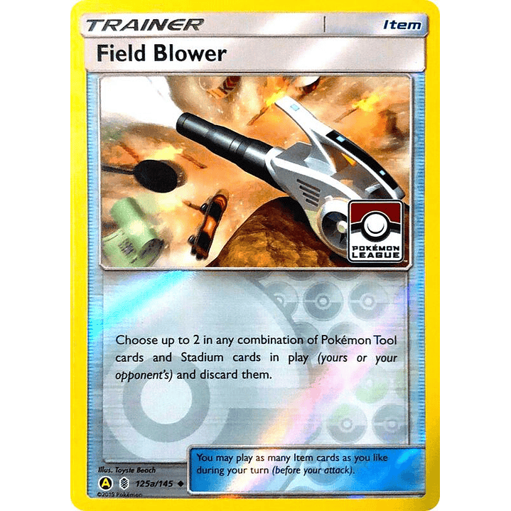 Field Blower - 125a/145 (Pokemon League) #125a 1