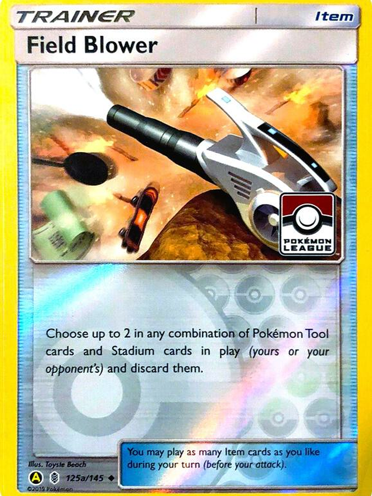 Field Blower - 125a/145 (Pokemon League) #125a 1