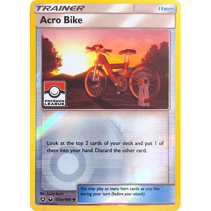 Acro Bike - 123a/168 (Pokemon League) #123a 1
