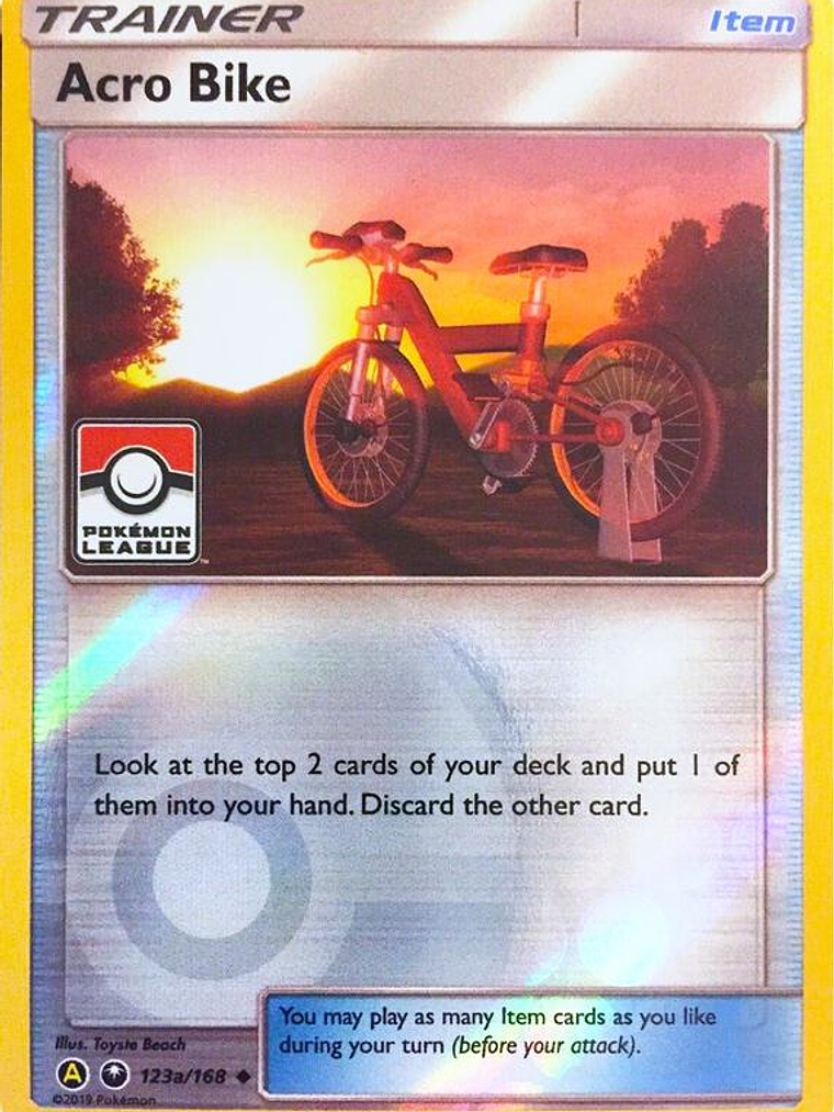 Acro Bike - 123a/168 (Pokemon League) #123a 1