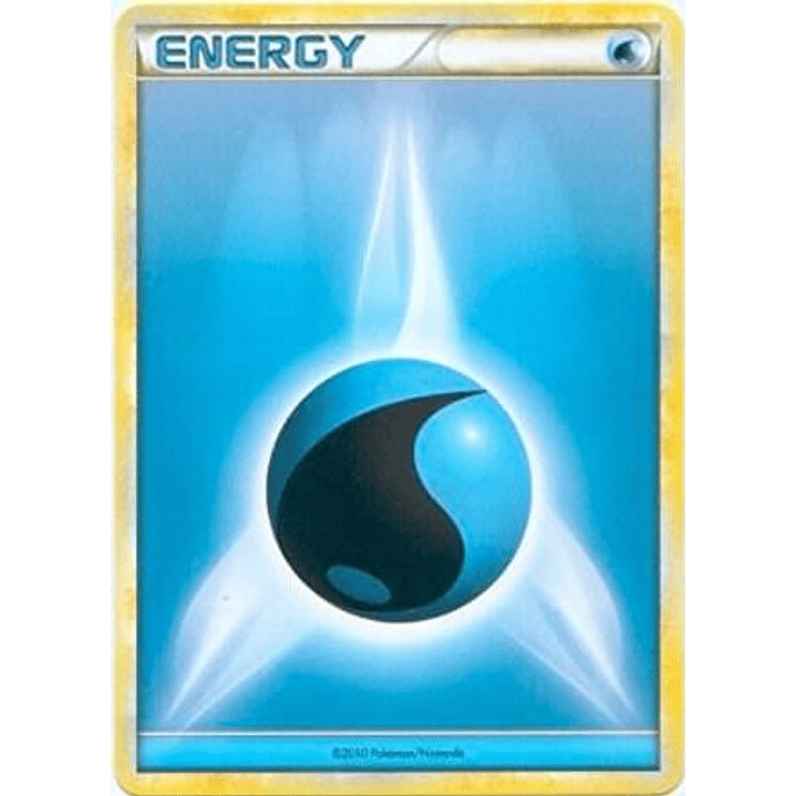 Water Energy (2010 Unnumbered HGSS Style Non-Holo) 1