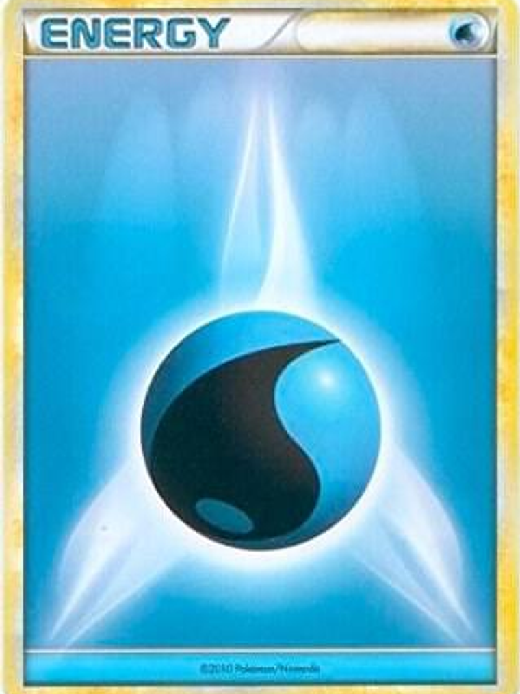 Water Energy (2010 Unnumbered HGSS Style Non-Holo) 1