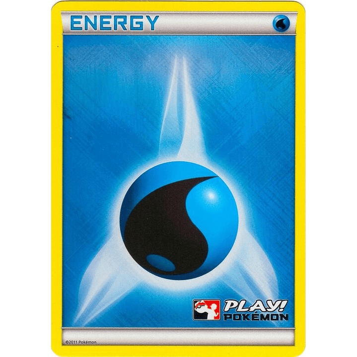 Water Energy (2011 Play! Pokemon) 1