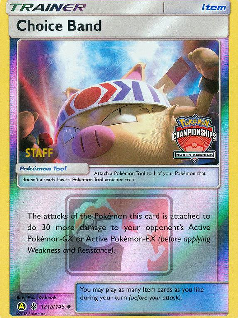 Choice Band - 121a/145 (North America Championships) [Staff] #121a 1