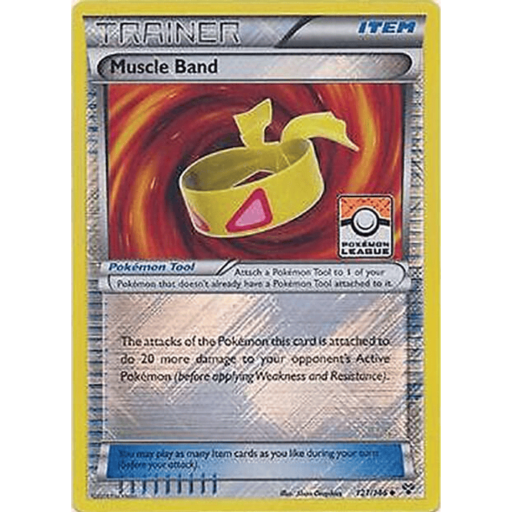 Muscle Band - 121/146 - (Pokemon League) #121 1