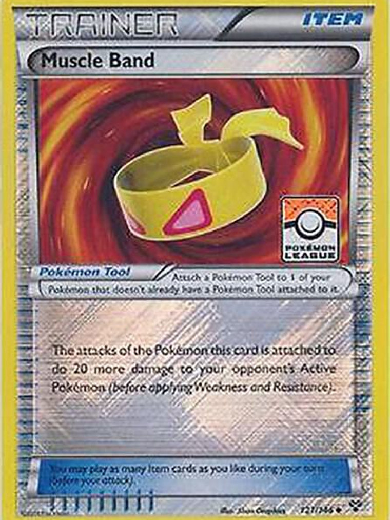 Muscle Band - 121/146 - (Pokemon League) #121 1