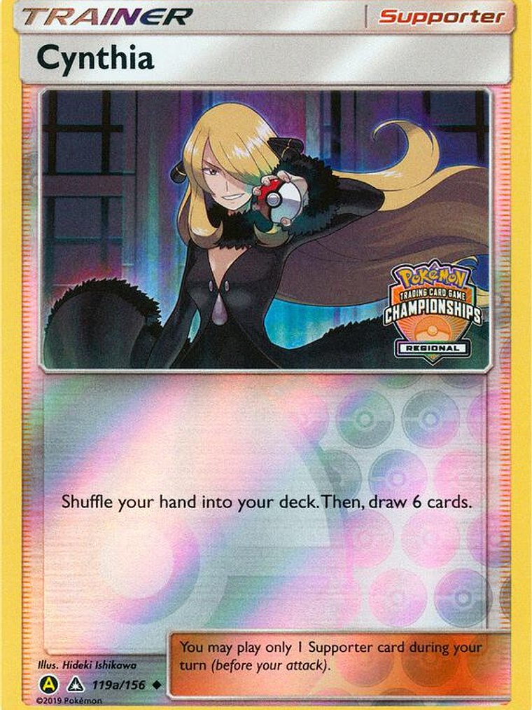 Cynthia - 119a/156 (Regional Championships) #119a 1