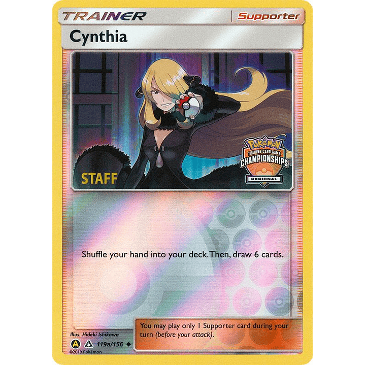 Cynthia - 119a/156 (Regional Championships) [Staff] #119a 1