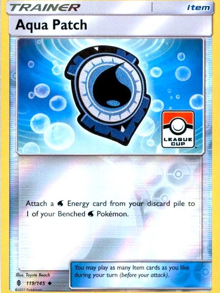 Aqua Patch - 119/145 (League Cup) #119 1