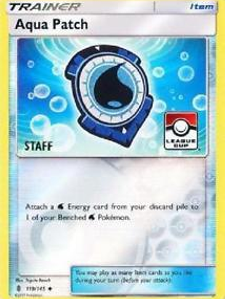 Aqua Patch - 119/145 (League Cup) [Staff] #119 1