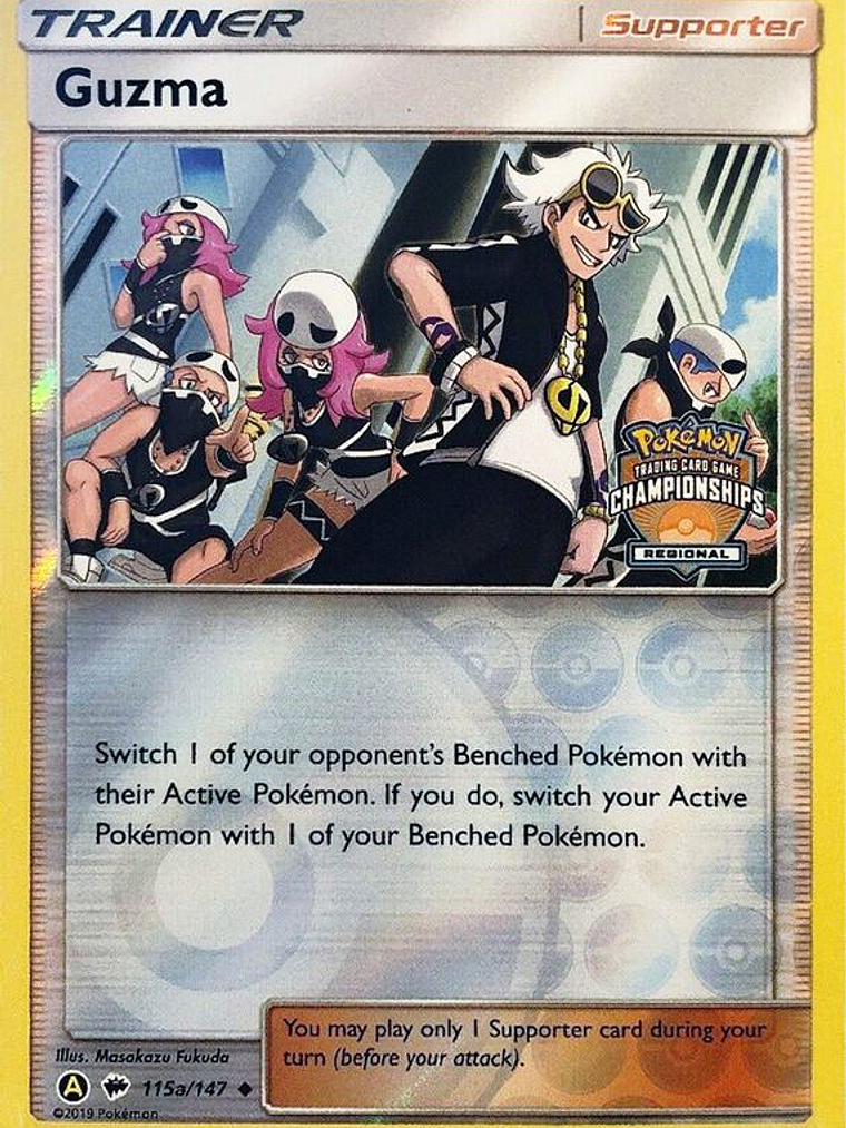 Guzma - 115a/147 (Regional Championships) #115a 1
