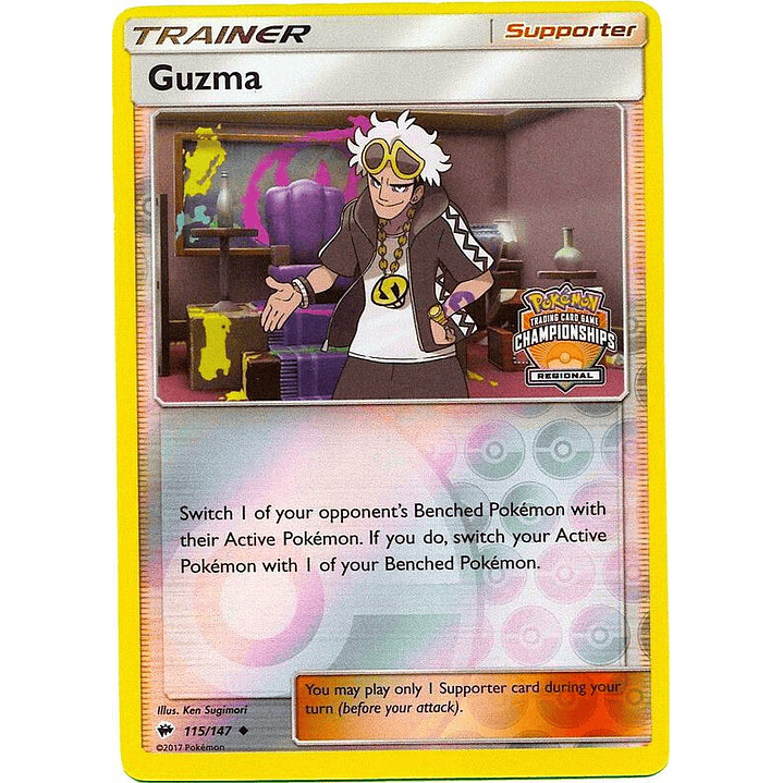Guzma - 115/147 (Regional Championships) #115 1