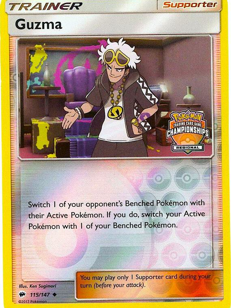 Guzma - 115/147 (Regional Championships) #115 1