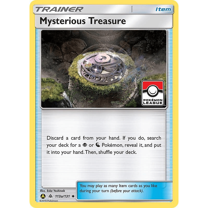 Mysterious Treasure - 113a/131 (Pokemon League) #113a 1