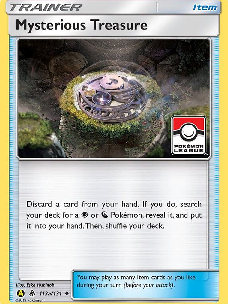 Mysterious Treasure - 113a/131 (Pokemon League) #113a 1