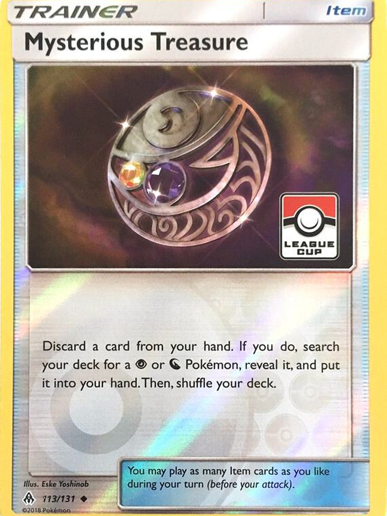 Mysterious Treasure - 113/131 (League Cup) #113 1