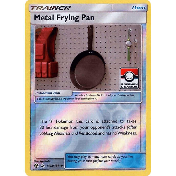 Metal Frying Pan - 112a/131 (Pokemon League) #112a 1