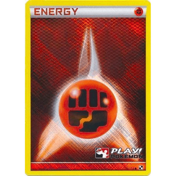 Fighting Energy - 110/114 (Play! Pokemon) #110 1