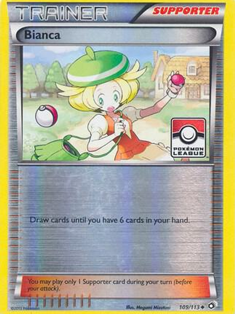 Bianca - 109/113 (Pokemon League) #109 1