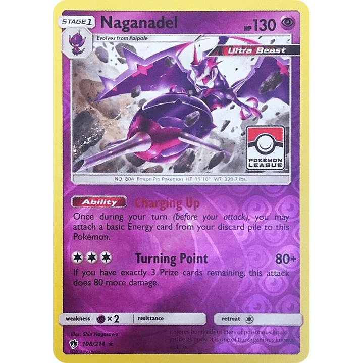 Naganadel - 108/214 (Pokemon League) #108 1
