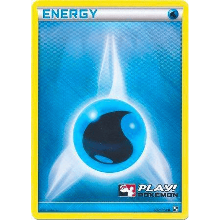 Water Energy - 107/114 (Play! Pokemon) #107 1