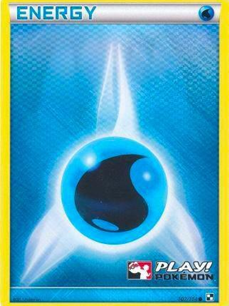 Water Energy - 107/114 (Play! Pokemon) #107 1