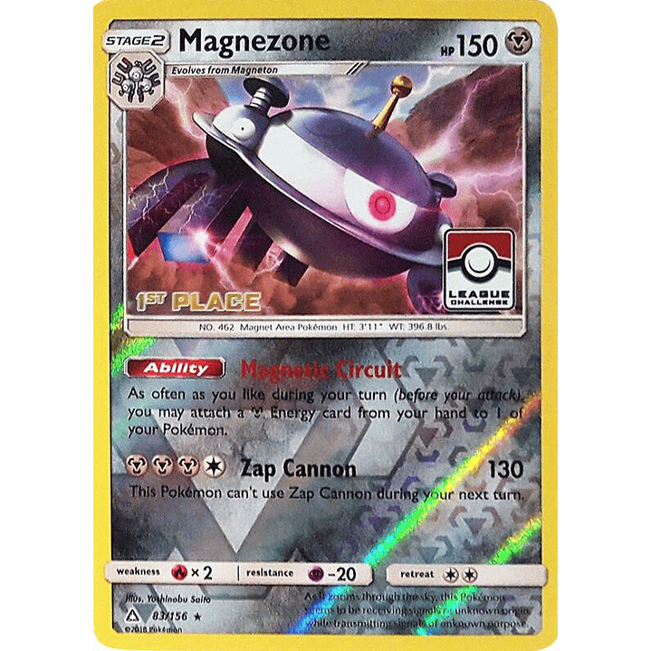 Magnezone - 83/156 (League Challenge) [1st Place] #083 1