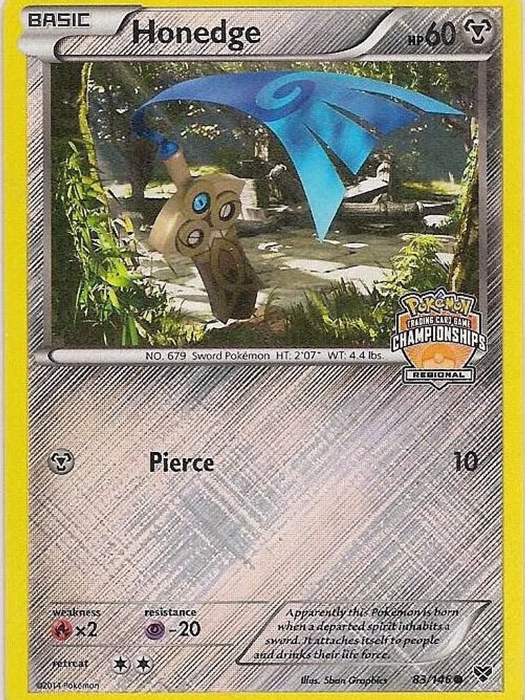 Honedge - 83/146 (Regional Championships) #083 1