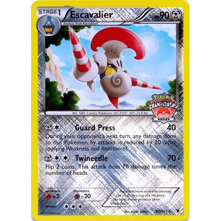 Escavalier - 80/101 (Championship Series) #080 1