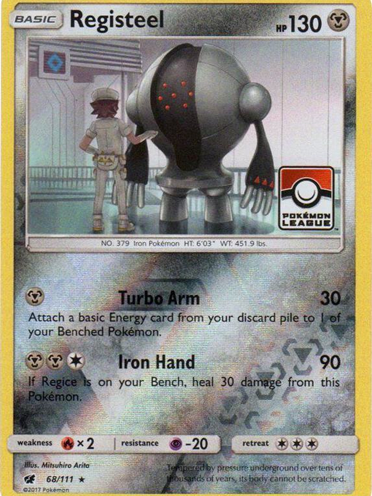 Registeel - 68/111 (Pokemon League) #068 1