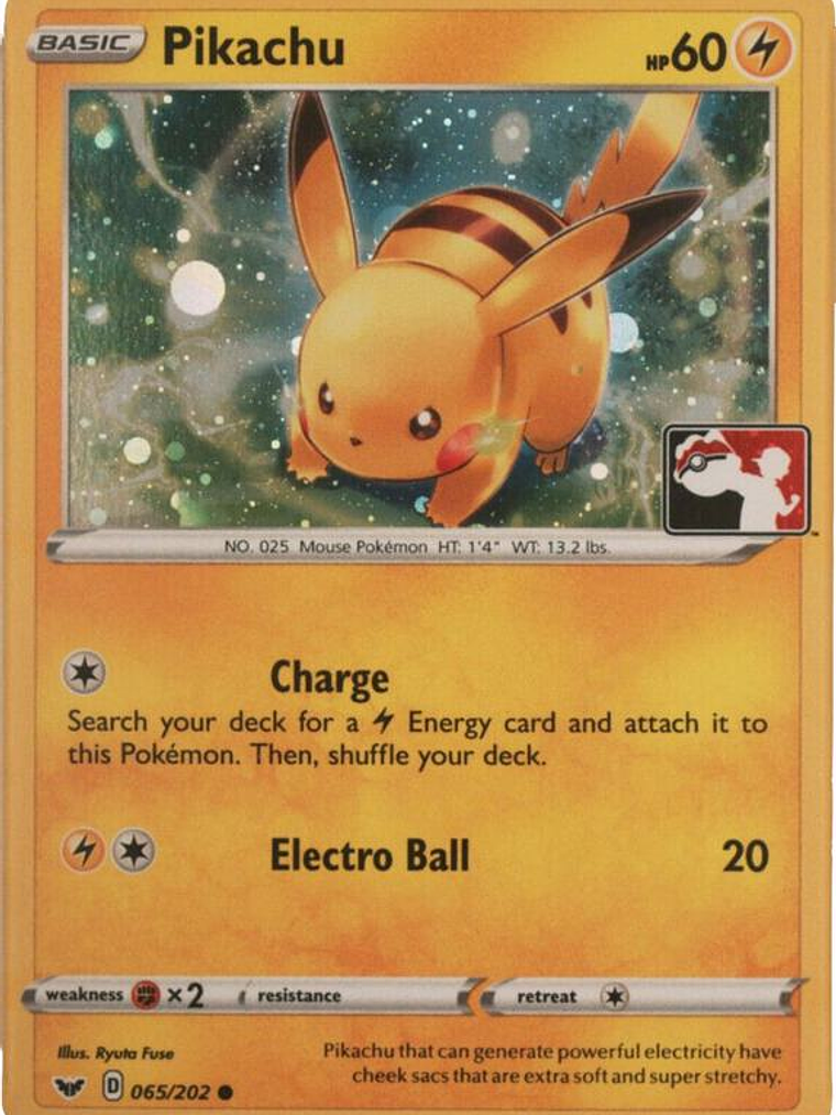 Pikachu - 065/202 (Cosmos Holo) #065 1
