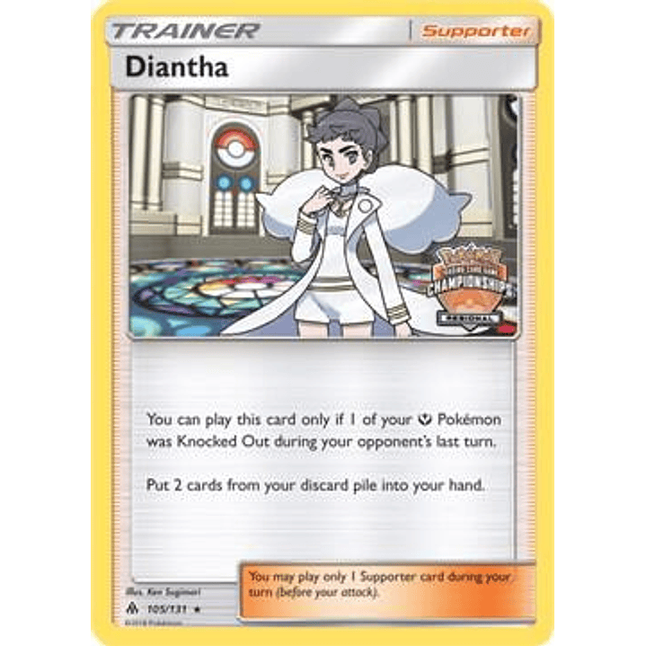 Diantha - 105/131 (Regional Championships) #105 1