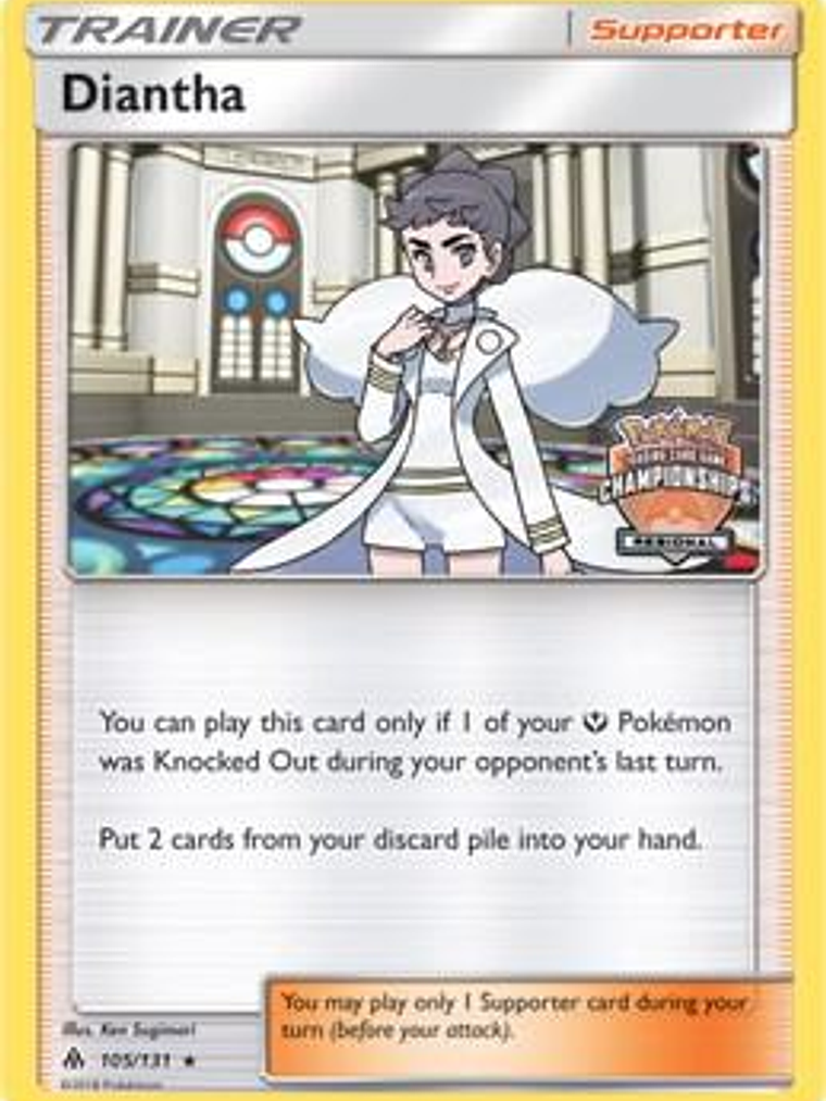 Diantha - 105/131 (Regional Championships) #105 1