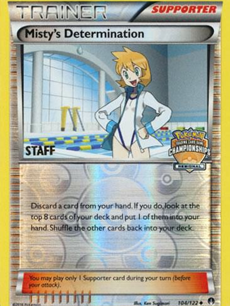 Misty's Determination - 104/122 (Regional Championships) [Staff] #104 1