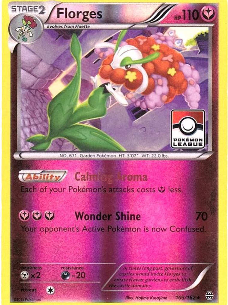 Florges - 103/162 (Pokemon League) #103 1