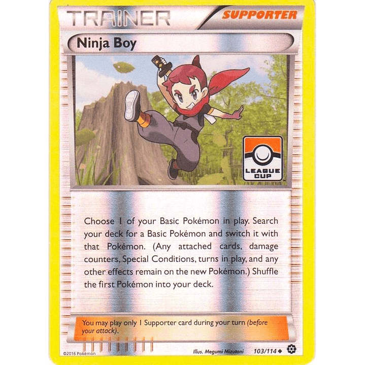 Ninja Boy - 103/114 (League Cup) #103 1