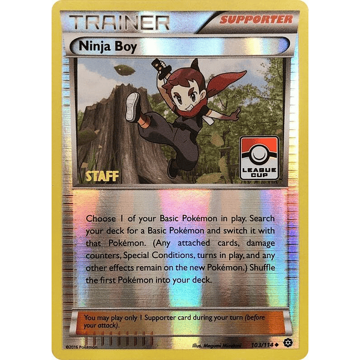 Ninja Boy - 103/114 (League Cup) [Staff] #103 1