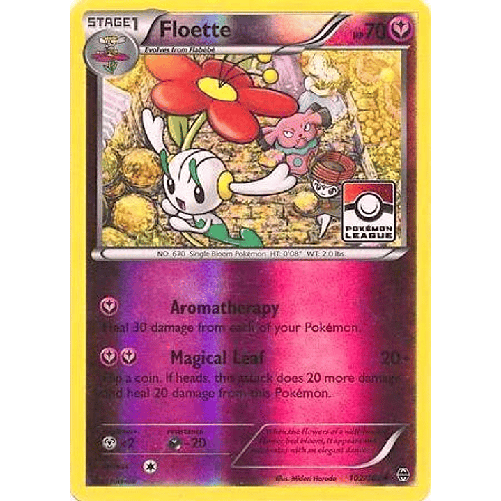 Floette - 102/162 (Pokemon League) #102 1