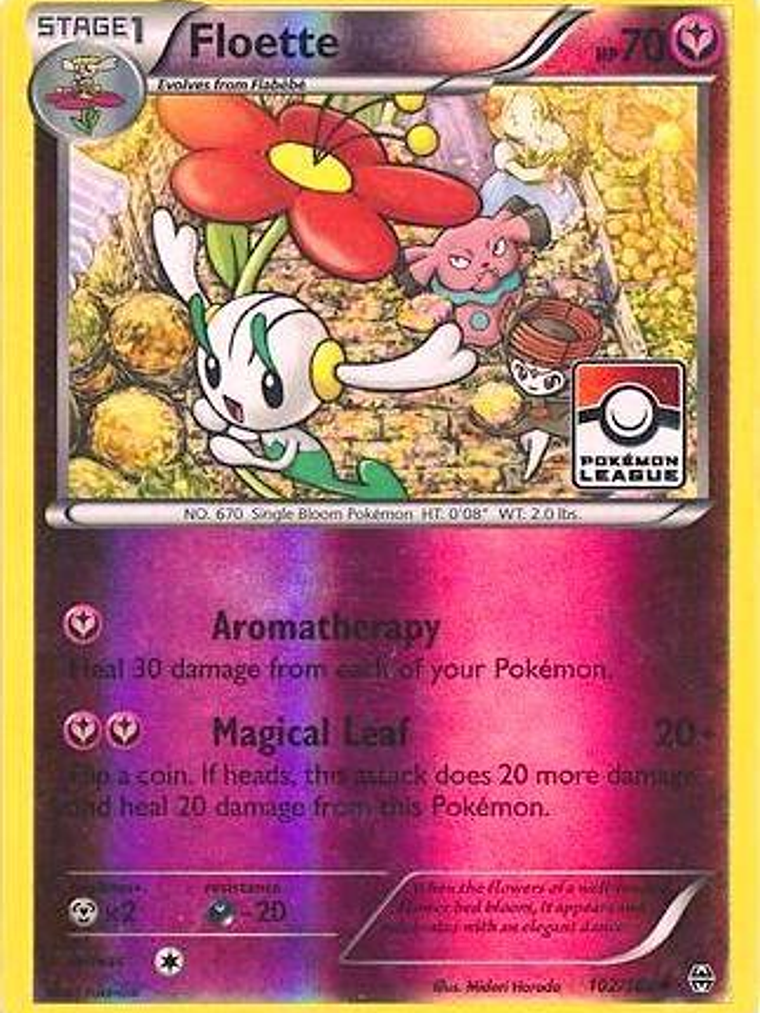Floette - 102/162 (Pokemon League) #102 1