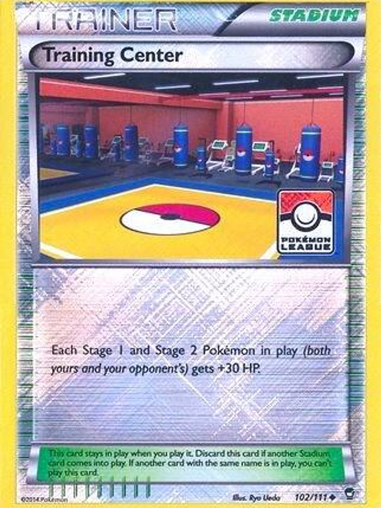 Training Center - 102/111 (Pokemon League) #102 1