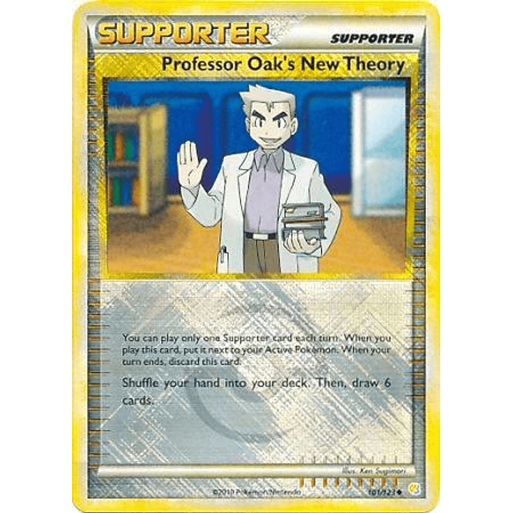 Professor Oak's New Theory - 101/123 (League Promo) #101 1
