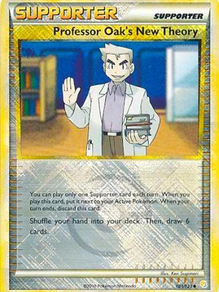 Professor Oak's New Theory - 101/123 (League Promo) #101 1