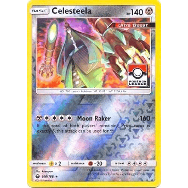 Celesteela - 100/168 (Pokemon League) #100 1