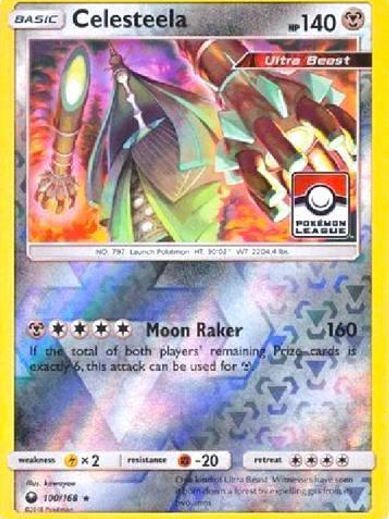 Celesteela - 100/168 (Pokemon League) #100 1