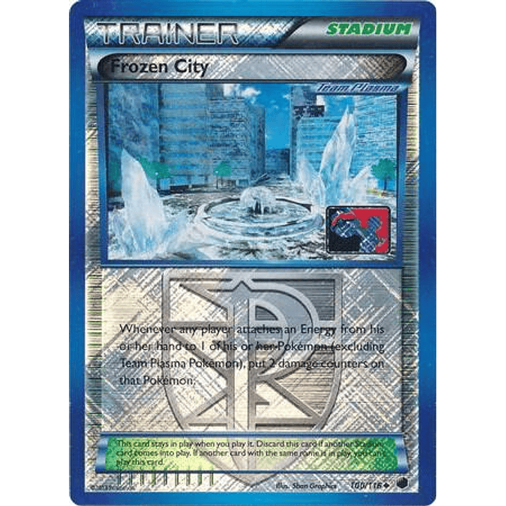 Frozen City (Team Plasma) - 100/116 (League Promo) #100 1