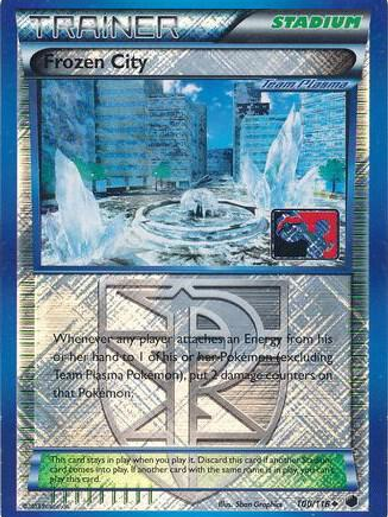 Frozen City (Team Plasma) - 100/116 (League Promo) #100 1